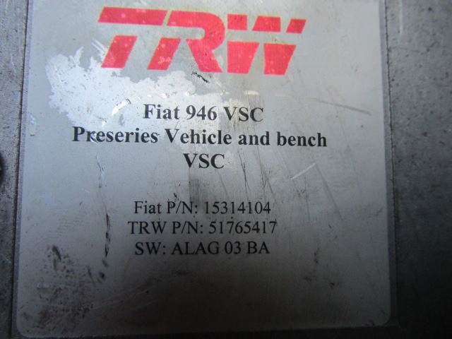 Alfa Romeo Brera  abs egység 51765417