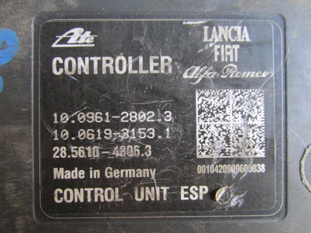 Alfa Romeo Giulietta  Abs egység 51775126