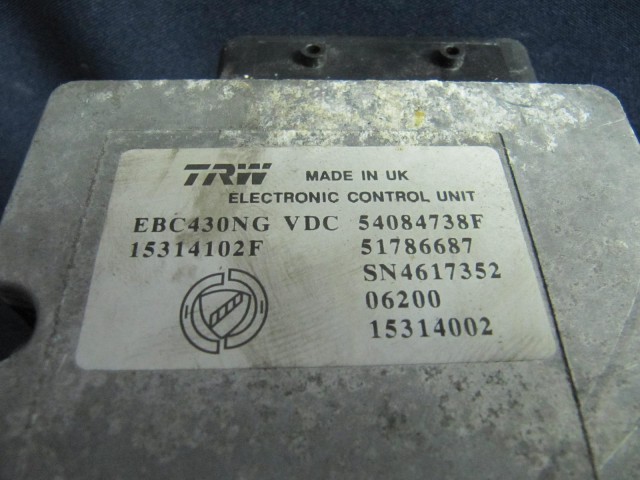 Alfa Romeo 159 abs egység 51786687