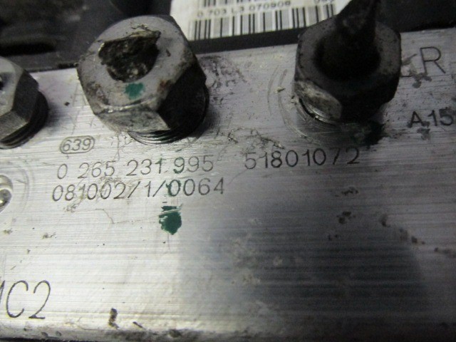 Fiat Linea Abs egység 51801072 ,  0265231995