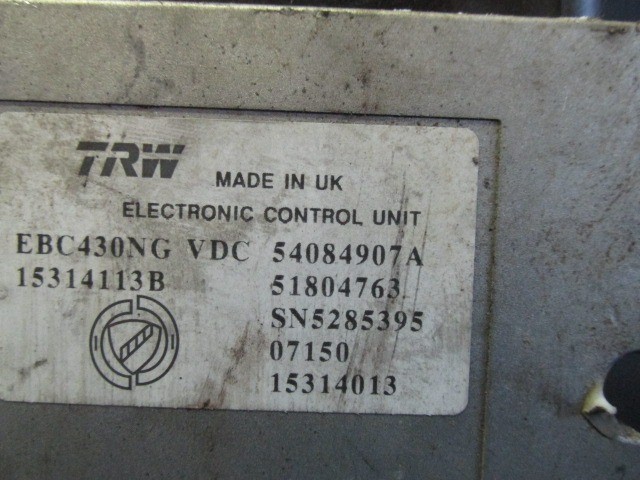 Alfa Romeo Brera ,  Spider abs egység 51804763