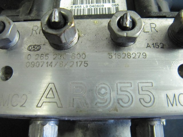 Alfa Romeo MiTo  abs egység 51828279 , 0265230600