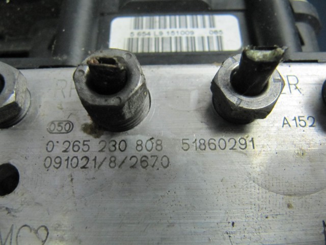 Fiat Punto Evo abs egység 51860291 , 0265230808