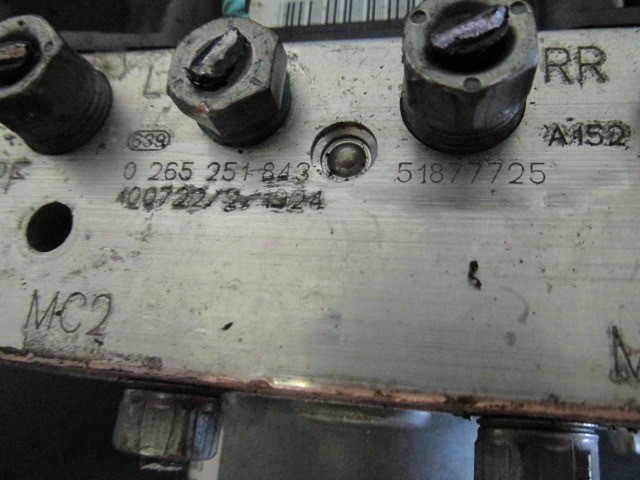 Fiat Bravo 2007-2014 abs 51877725 , 0265251843