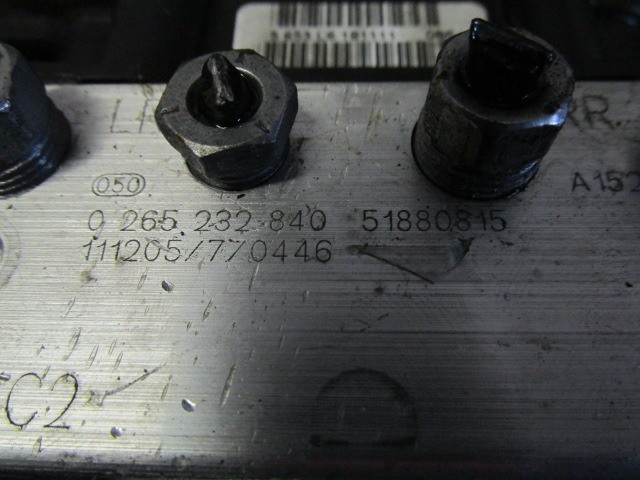 Fiat 500  abs egység  51880815 , 0265232840