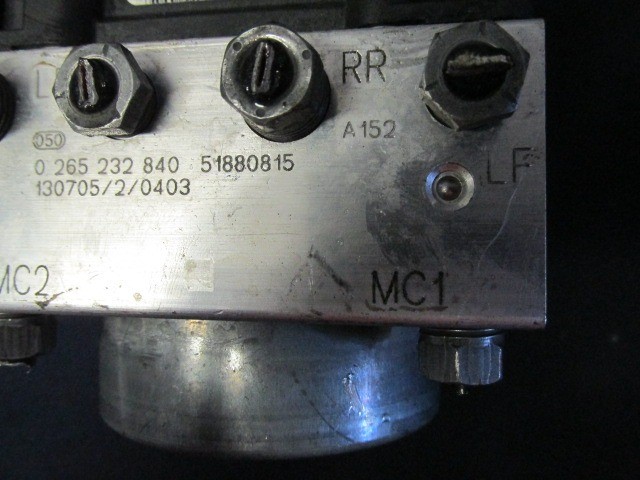 Fiat Punto Evo abs egység 51910174 , 0265232840