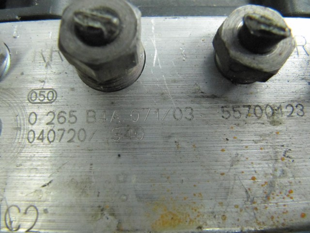 Fiat Grande Punto abs egység 55700123 , 0265B4A071/03