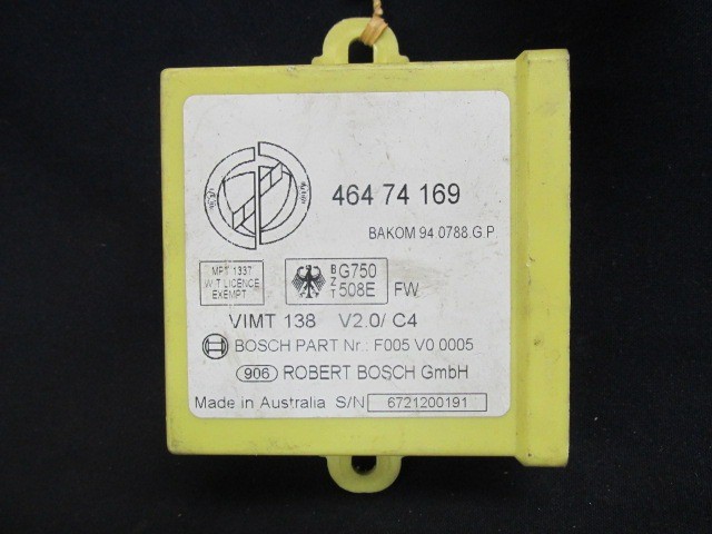 Fiat Croma, Lancia Kappa immobiliser doboz 46474169