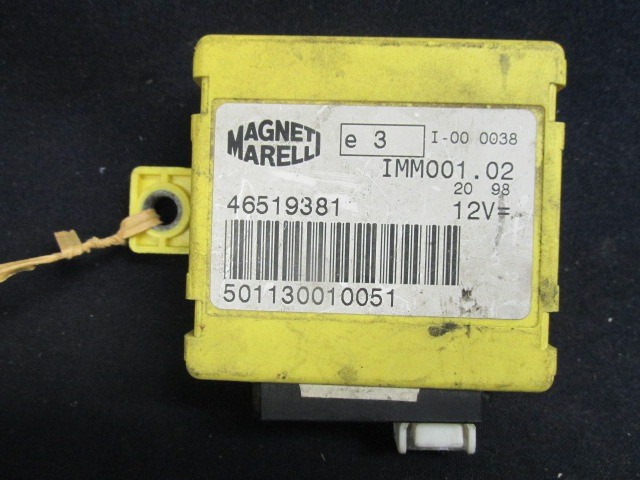 Fiat Brava, Bravo, Marea immobiliser doboz 46519381