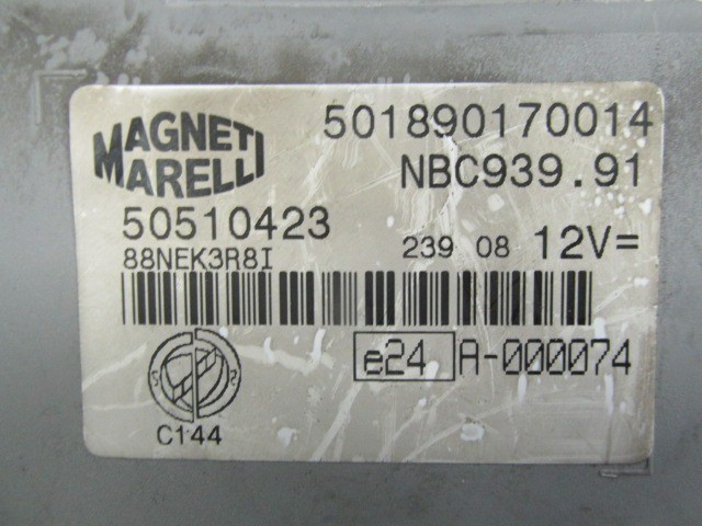 Alfa Romeo 159 immobiliser doboz 50510423