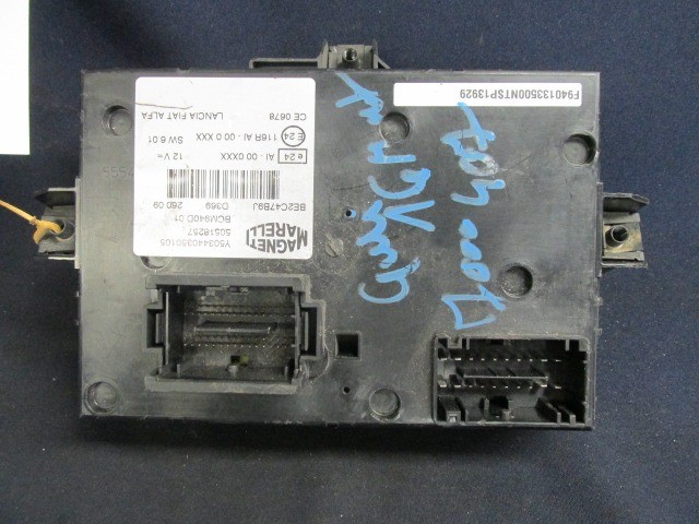 Alfa Romeo Giulietta immobiliser doboz 50518257
