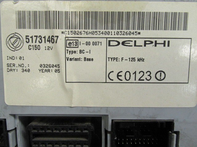 Fiat Doblo immobiliser doboz 51731467