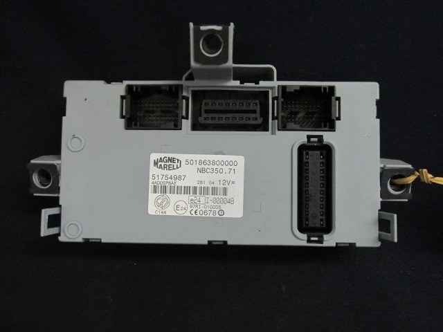 Fiat Idea, Lancia Musa immobiliser doboz 51754987