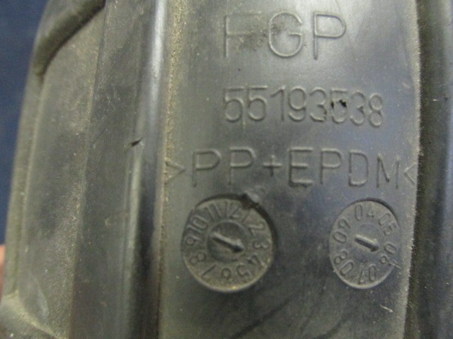 Alfa Romeo 159 levegőcső légszűrőházból a légtömegmérőbe 55193538