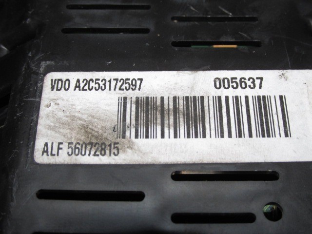 Alfa Romeo 159 56072815 számú óracsoport