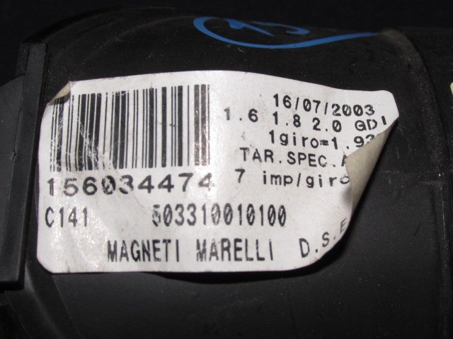 Alfa Romeo 156 benzines óracsoport (kilométer óra) 156034474