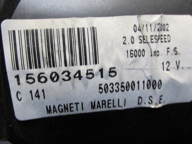 Alfa Romeo 156 156034515 számú óracsoport