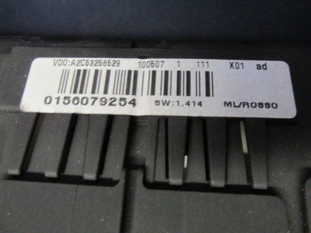 Alfa Romeo 159 156079254 számú óracsoport