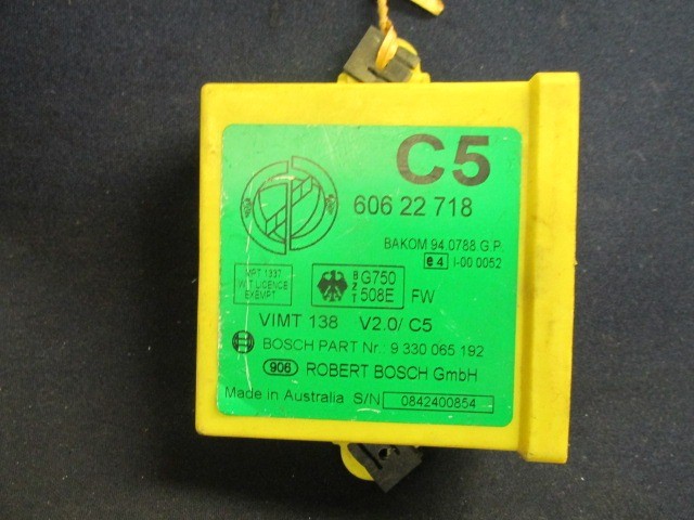 Fiat Coupe, Alfa Romeo 145, 146 immobiliser doboz 60622718