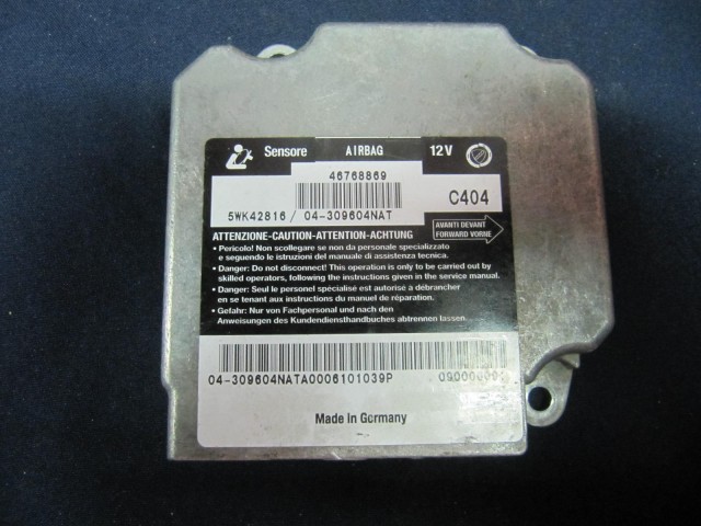 Fiat Brava, Bravo légzsák indító elektronika 46768869