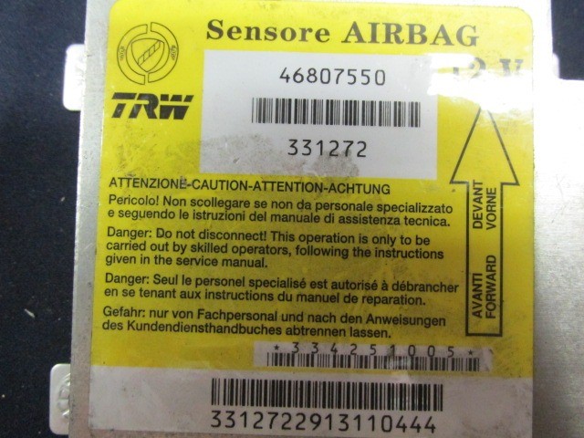 Fiat Panda II. 2003-2012 légzsák indító elektronika 46807550
