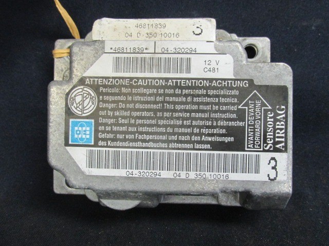 Fiat Marea légzsák indító elektronika 46811839