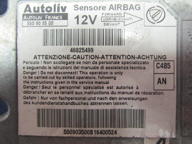 Fiat Doblo 2000-2005  légzsák indító elektronika 46825499