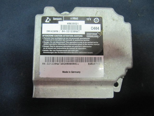 Fiat Stilo légzsák indító elektronika 46835521