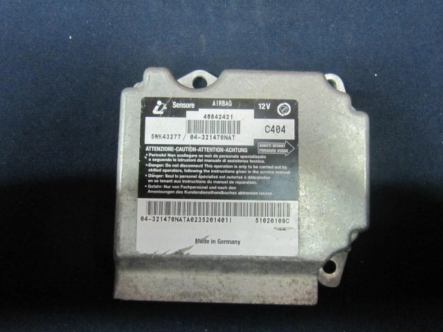 Alfa Romeo 147 légzsák indító elektronika 46842421