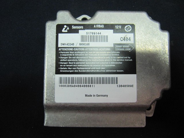 Fiat Stilo légzsák indító elektronika  51709144