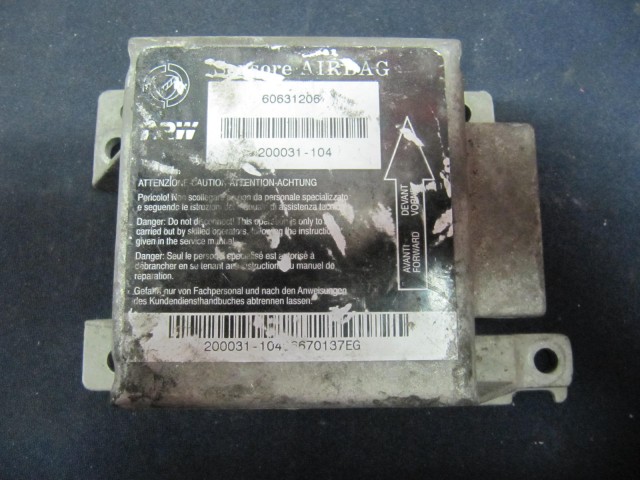 Alfa Romeo 145, 146  légzsák indító elektronika 60631206