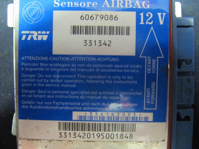 Alfa Romeo 166 légzsák indító elektronika 60679086