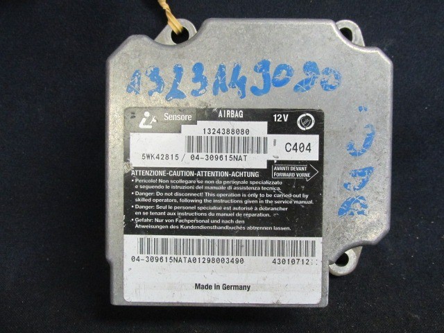 Fiat Ducato 1994-2002 légzsák indító elektronika 1324388080