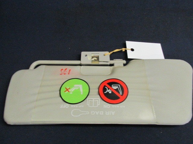 Fiat Seicento világos szürke színű,tükrös, jobb oldali napellenző