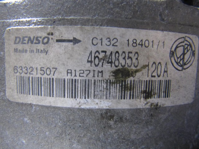 Fiat Multipla/ Stilo és Lancia Lybra 46748353 számú generátor