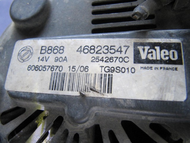 Alfa Romeo, Fiat, Lancia 1,3 16v Diesel generátor 46823547