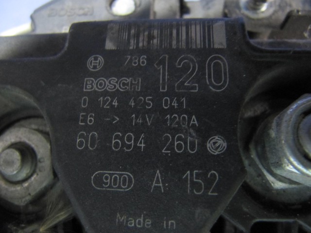 Alfa Romeo 159 1.9-2.2 16v benzin Brera, Spider 2,2 16v benzin generátor 60694260