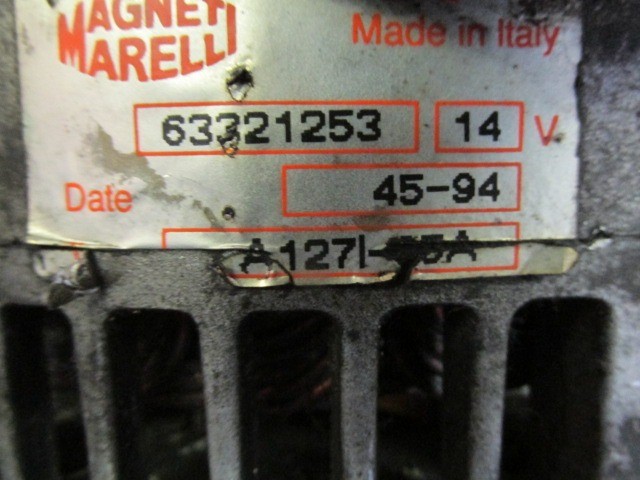 Fiat Bravo/Brava/Marea 63321253 számú generátor