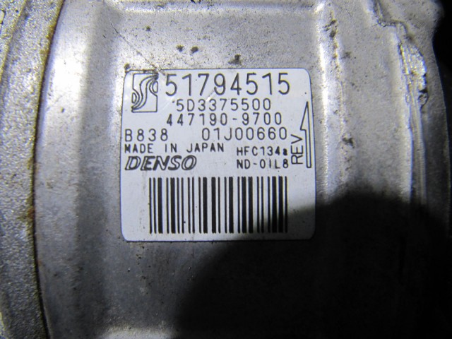 Alfa Romeo, Fiat, Lancia klímakompresszor 51794515