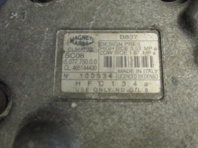 Fiat Bravo/Brava/Marea/Doblo I. 46514443 számú klímakompresszor