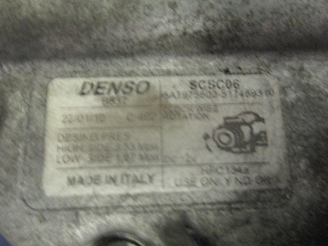 Fiat, Lancia 51746931 számú klímakompresszor