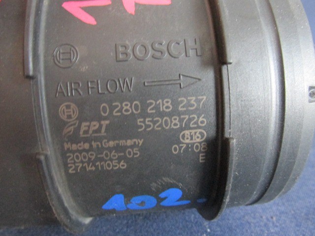 Alfa Romeo 159/Brera/Giulietta/Spider és Lancia Delta 0280218237 számú légtömeg mérő