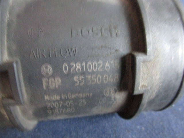 Alfa Romeo, Fiat, Lancia 1,9 Diesel légtömegmérő 0281002618 , 55350048