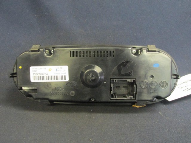Alfa Romeo Giulietta digit fűtéskapcsoló 156099234