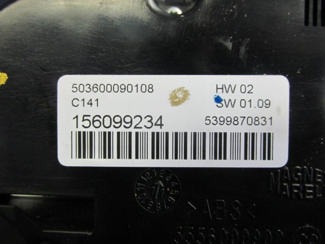 Alfa Romeo Giulietta digit fűtéskapcsoló 156099234