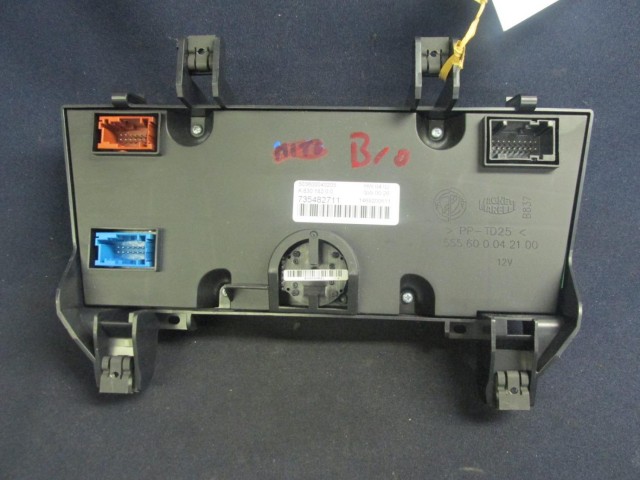 Fiat Bravo 2007-2014 digitklímás fűtéskapcsoló, tekerő gombok ragadnak  735482711