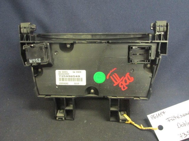 Fiat Doblo 2009-2023 digit klímás fűtéskapcsoló 735498549