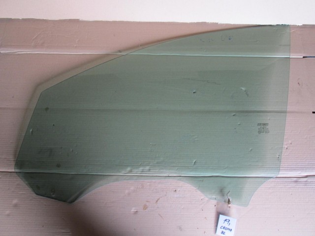 Fiat Croma 2005-2010 bal első,lejáró,zöld színű üveg