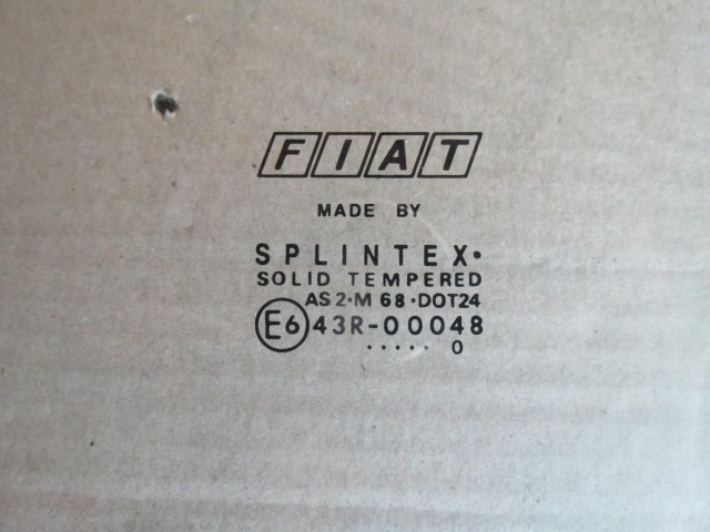 Fiat Punto II. III. 3 ajtós jobb első, lejáró ,zöld színű üveg 188 alváz kód