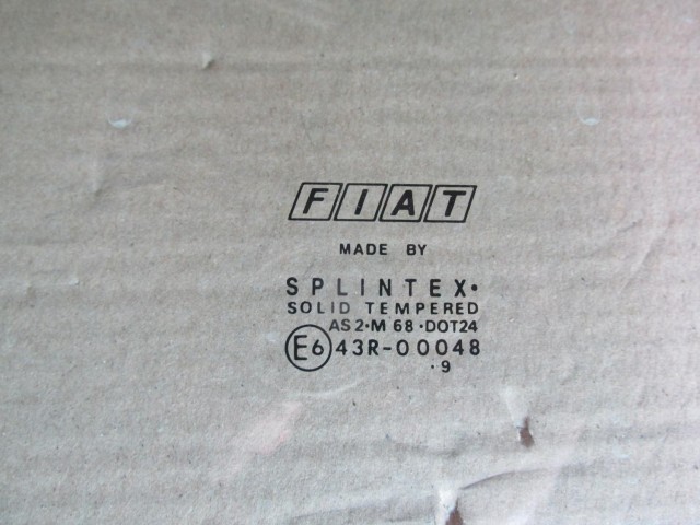 Fiat Punto II. III. 3 ajtós bal első,lejáró ,zöld színű üveg, 188 alváz kód